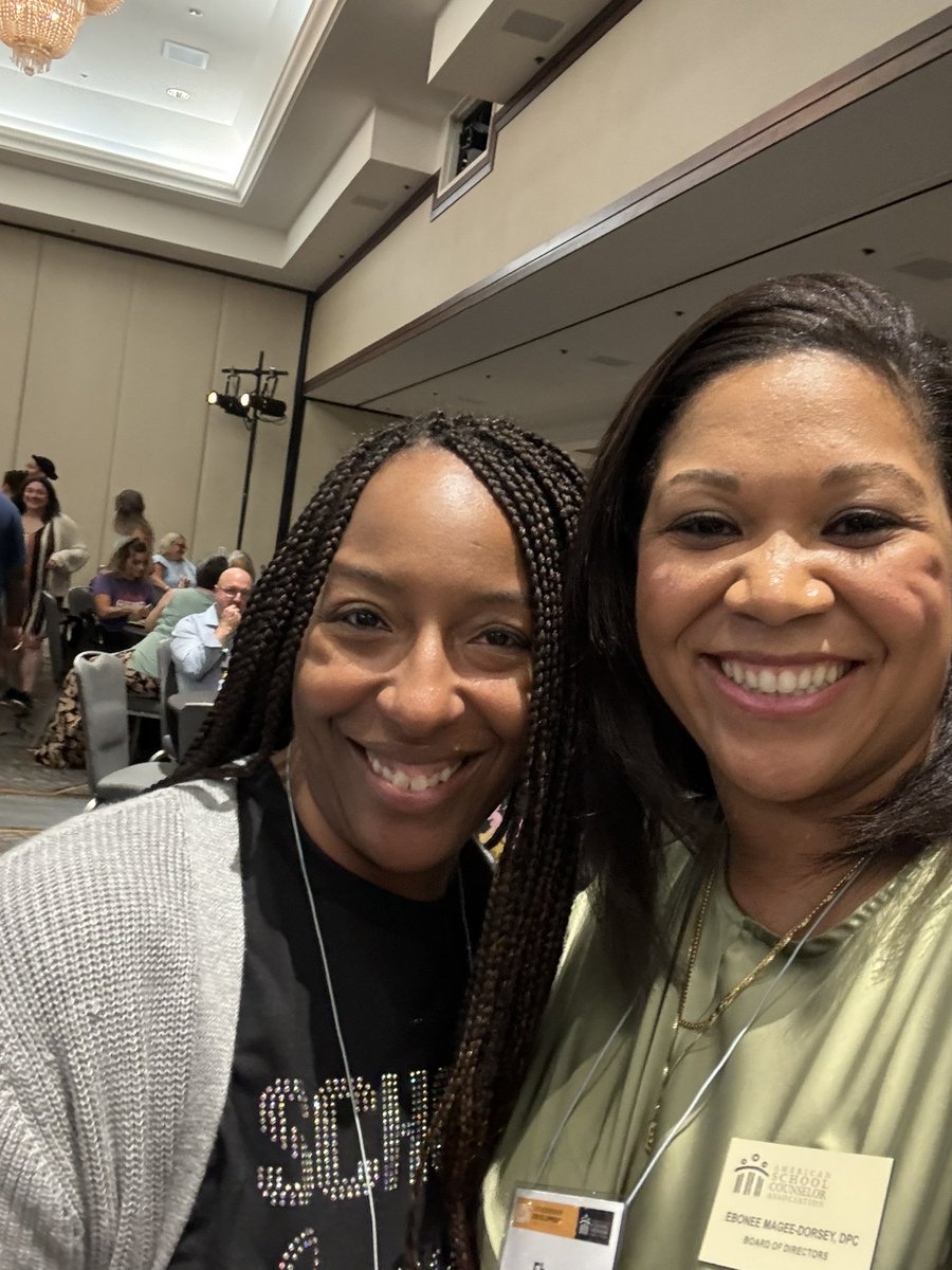 There's something magical about meeting another Ebonee/Ebony and instantly connecting. 💫 #NameTwins #InstantConnection #EboneeAndEbony #ASCA24 #LDI24