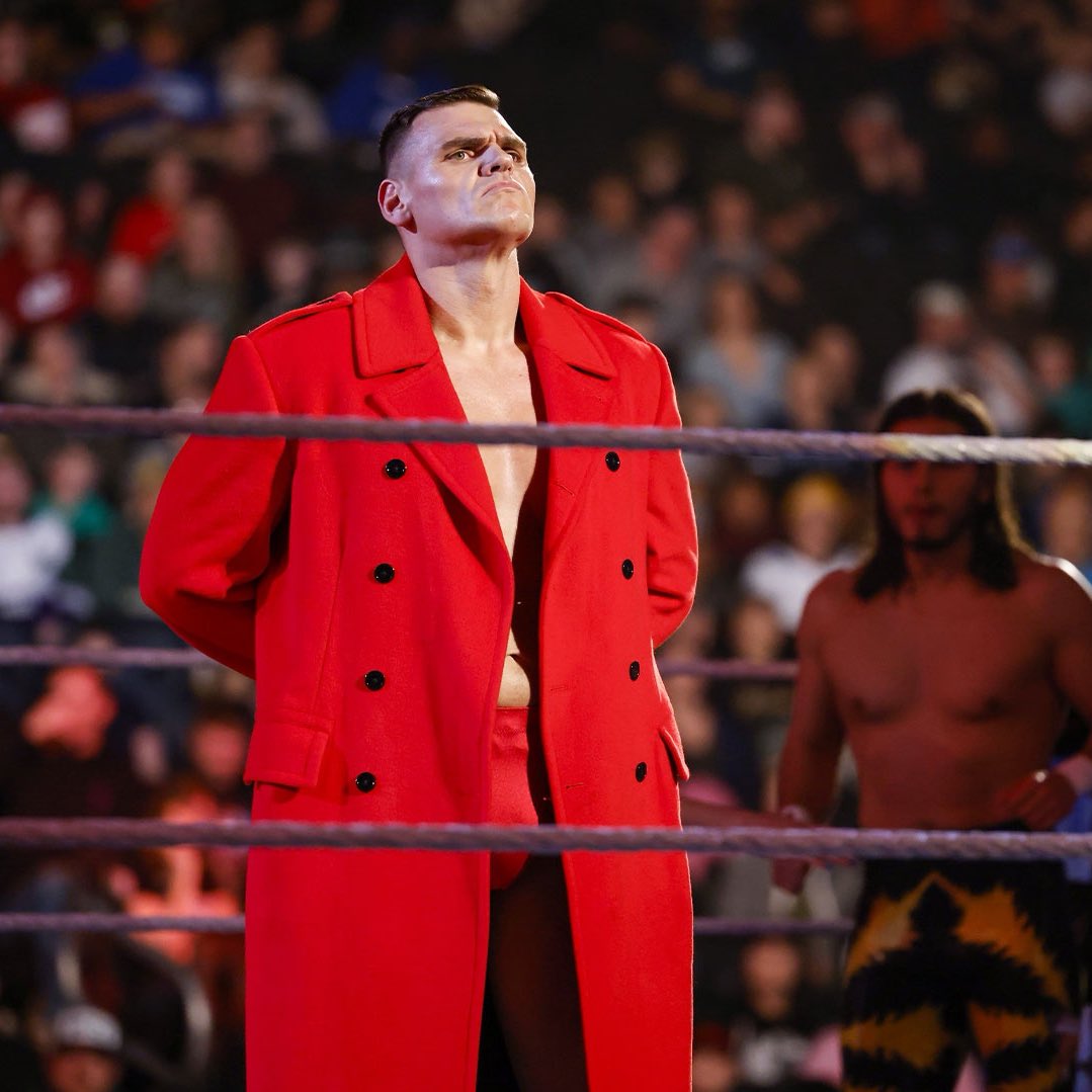 WrestlePurists's tweet photo. GUNTHER was asked if doing hardcore stipulations is something he’s interested in:

“If it’s necessary, I guess I have to. But I would never be the guy that goes up to the boss and be like ‘hey I really want to do a TLC match or I really wanna do..’ I dunno, some other crazy stipulation. 

I personally like cage matches. I think the proper old school cage match is a really cool attraction, but I feel like a lot of those matches turn into stunt shows at a certain point. Where its more about who can do the riskiest jump off something, instead of ‘Ok, thats the stipulation we have, lets get the cage involved and how do we utilise that logically for everybody to understand, and take that and build a story around it’. 

That would be my approach to it.”

(@WWEGP)