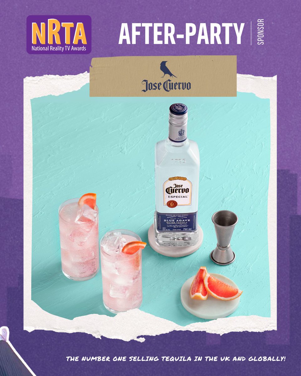 We're excited to welcome <a href="/JoseCuervoUK/">Jose Cuervo</a>, the number one selling tequila in the UK and globally, as the Official Tequila sponsor and After-party sponsor of the 13th Edition of the #NRTA! Celebrate with us! 🎉 #JoseCuervo #TequilaTime #CelebrateInStyle