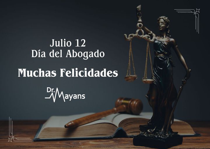 Felicito a las Abogadas y Abogados en su día, reconozco su invaluable labor, luchando siempre por las causas justas y derechos de las personas. ¡Muchas Felicidades! #DiadelAbogado