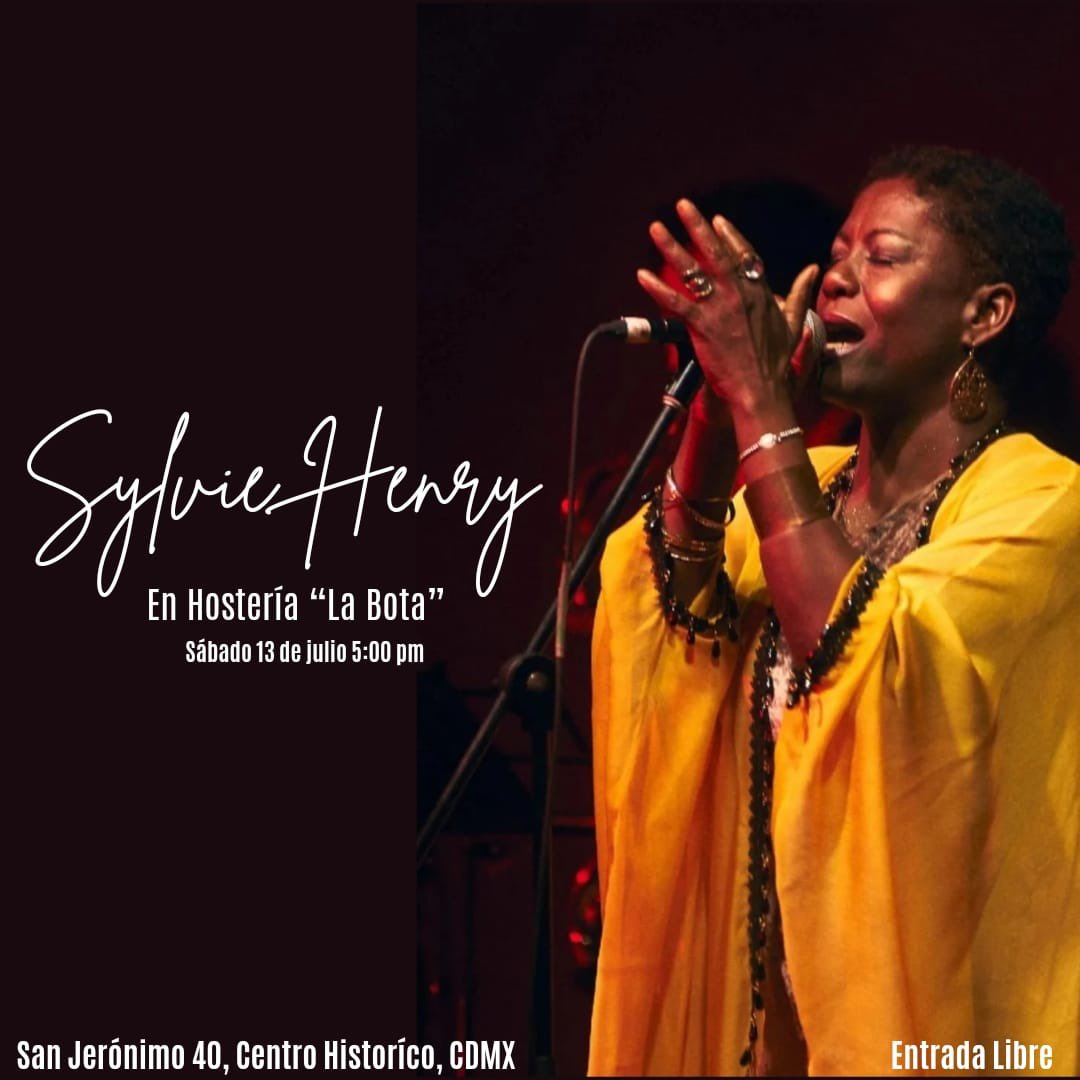 No puedes perderte la inigualable voz de @sylvie_singer con su jazz y blues, este sábado 13 de julio, a las 5 pm. Disfruta de un vino o cerveza y alguno de nuestros platos fuertes y postres, paella y carnes. #venalabota #jazz #blues #comidamexicana #comidaespañola #vino #cerveza