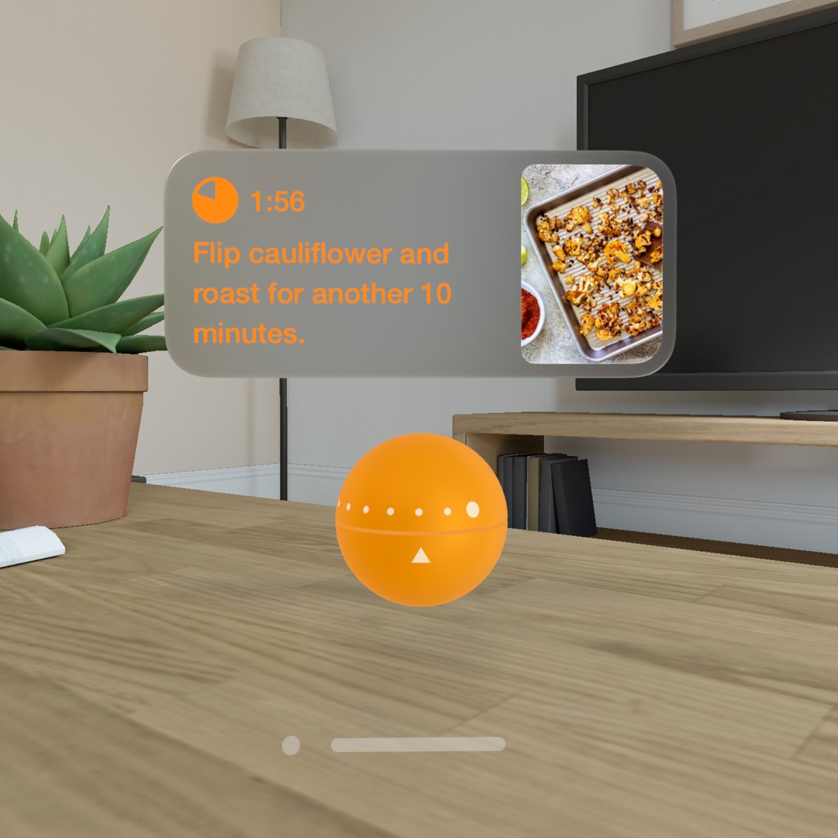 startwithseeds's tweet photo. And bring beautiful, dynamic timers — that change color as they progress — across the kitchen or to another room while you wait. You can even twist to adjust the time remaining, just like a physical kitchen timer. https://t.co/HjGFDy6SER