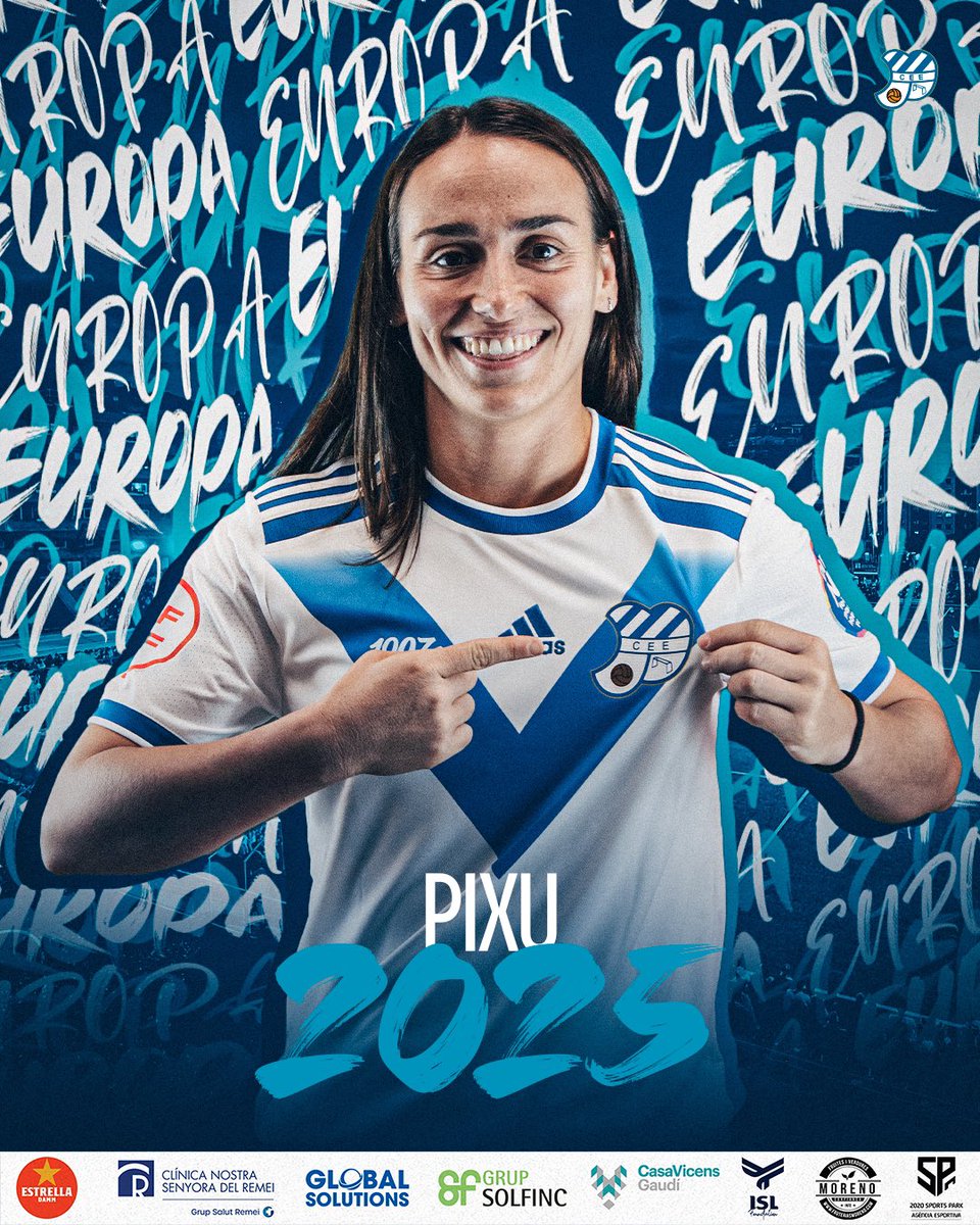 La màxima golejadora de l’Europa jugarà una temporada més!📣 

Gols i experiència assegurada per la temporada vinent!🤝

Gràcies per confiar en el projecte, Pixu! 🤍💙

ℹ️ Més info:  ceeuropa.cat/equips-princip…

#futbolcat #VilaDeGràcia #SagradaFamília #FutFem