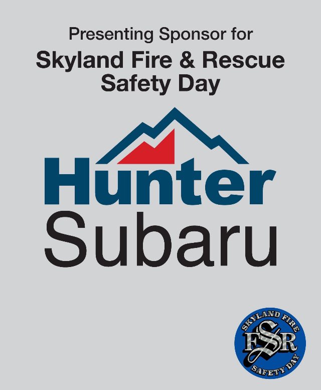 Skyland Fire Safety Day, presented by Hunter Subaru, 07.27.24 10a-3p <a href="/biltmore/">Biltmore Church</a> church Arden Campus. Focus on home safety, health and wellness, CPR and first aid training, and equipment demonstrations. Activities include live music, food trucks, fire truck rides, and more!
