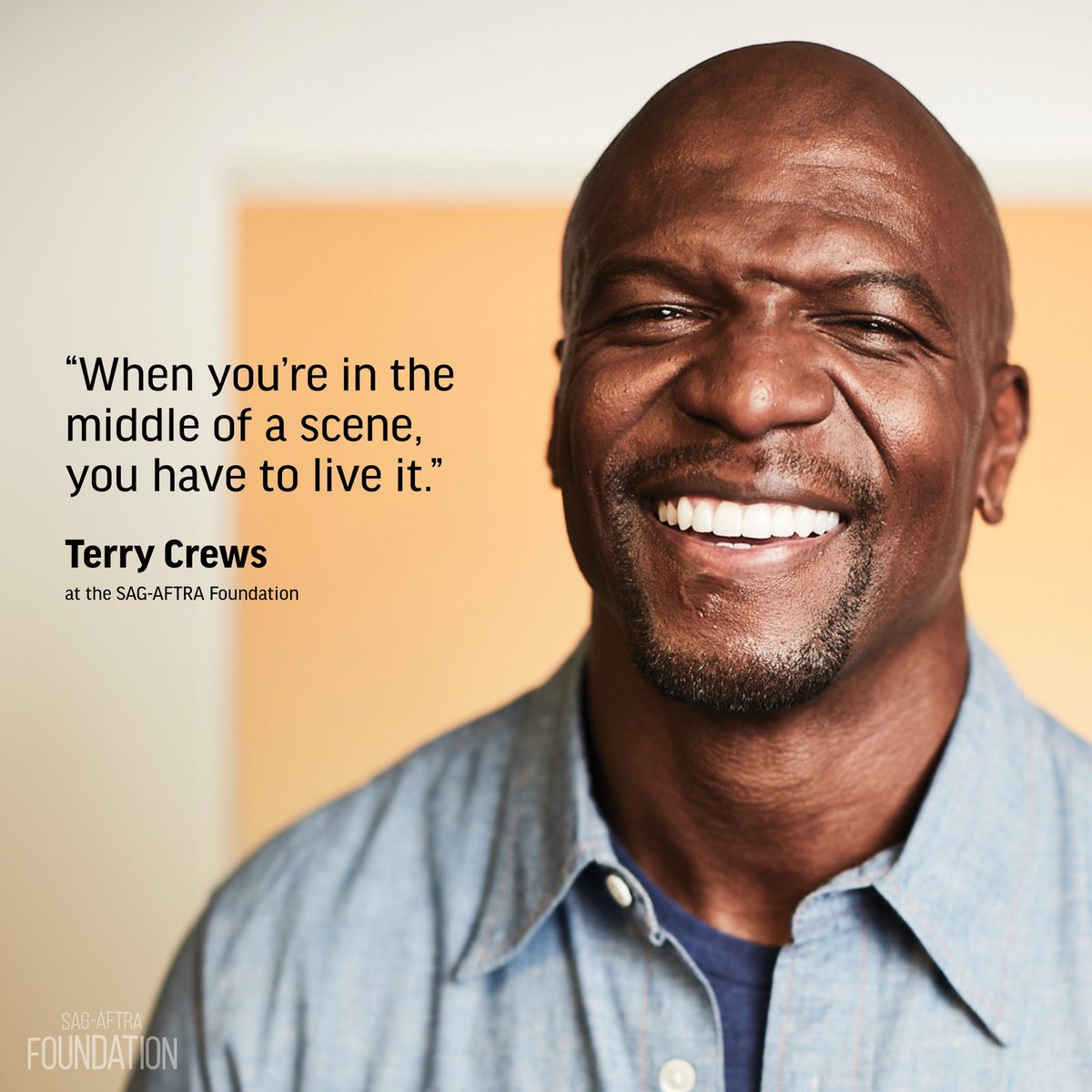 sagaftraFOUND's tweet image. Acting is about fully immersing yourself and living in the moment. 

How do you bring authenticity to your scenes? 💬 

#TerryCrews #ActingLife #ActorInspiration 
#SAGAFTRA #SAGAFTRAFoundation