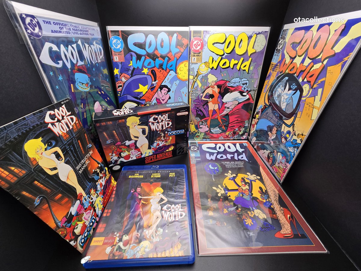 otacollections1's tweet photo. Wasn't popular (look up series history) but had so much potential. Game-wise; I always liked the SNES version over the others.

#CoolWorld #CoolWorldGame #CoolWorldMovie #Nintendo #SuperNintendo #SNES https://t.co/yuLLqwhOvg