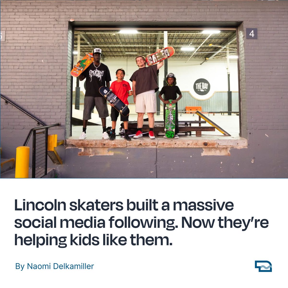 New @ FFP: Not many skateboarders would turn down Los Angeles for Lincoln, but the Booey Boys did – in part because they have something that no LA influencer has: The Bay. Read full story 👉buff.ly/3XWu989 

Story and photo by Naomi Delkamiller.