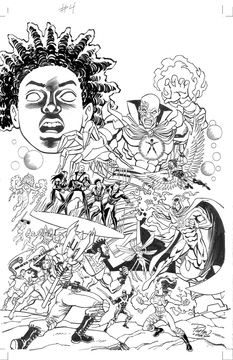 JosephPIllidge's tweet photo. Today's FUTURE FRIDAY of the Ultimate Comics Crossover event that is EPIPHANY ENGINE : the reveal of the 4-COVER COLLECTION by legendary artist in comic books and animation @ChuckPatton9 !!!
The covers are available as a tier in the Kickstarter campaign!! https://t.co/BcBvgQRCSg https://t.co/opYIB36rzc