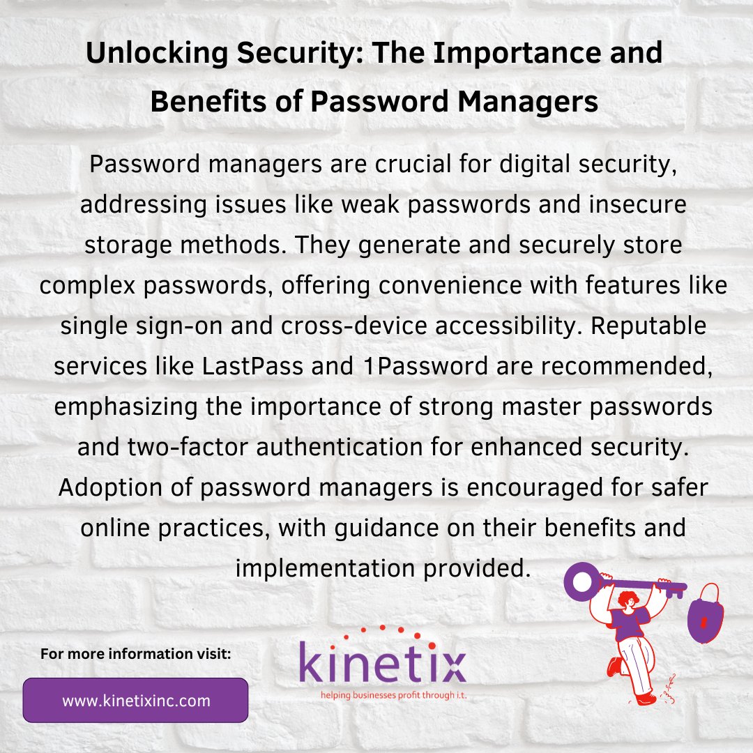 Unlocking Security: The Importance and Benefits of Password Managers