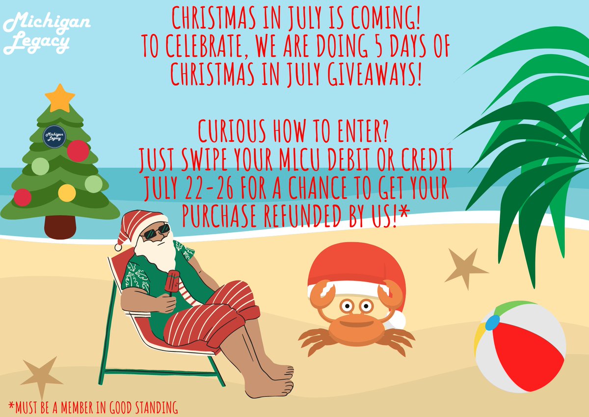 It may be too soon to start thinking about Christmas, but how about Christmas in July?! We're feeling festive and are excited to do an abbreviated version of our holiday season giveaway! Get your cards ready!