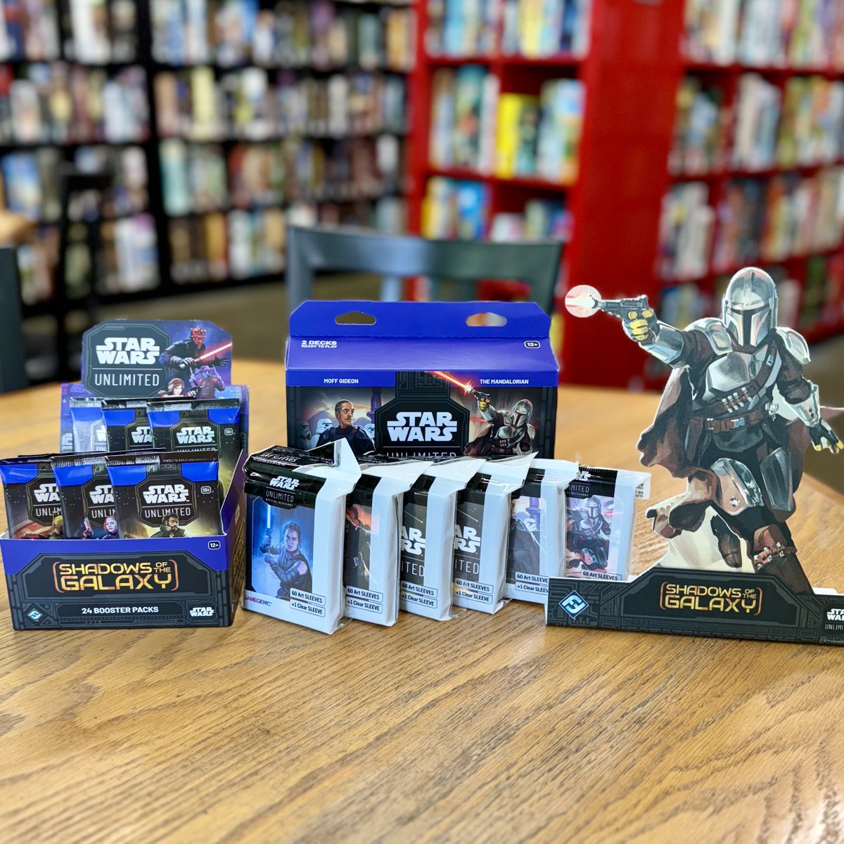 Spielbound's tweet photo. We're excited to be stuck inside this weekend with so many great games in this week's #boardgamestore arrivals - Nocturne, Star Wars Unlimited, Quoridor Pac-Man, Evenfall and much more!
https://t.co/9voQNQnVFy
@alderac @FFGames @Gigamic @LaBoiteDeJeux https://t.co/y8MiRKLKnB