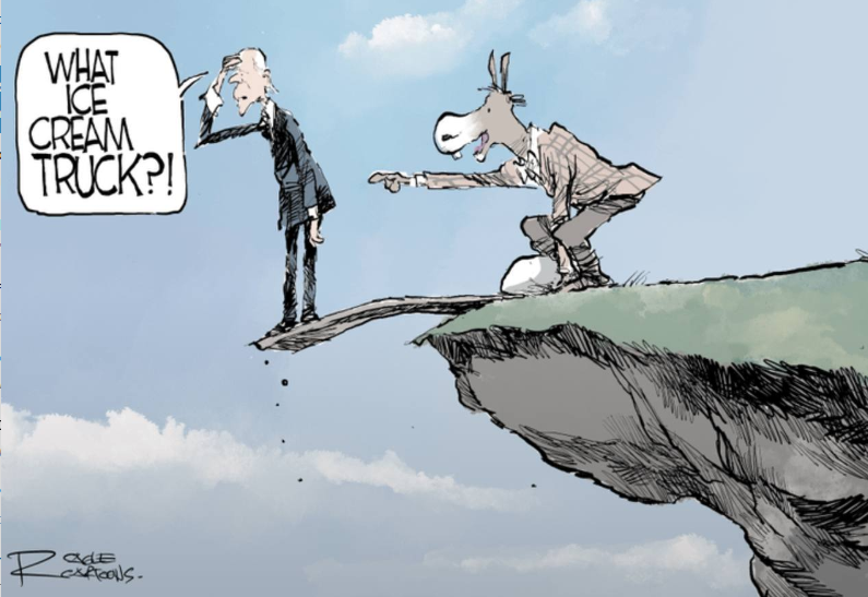 JB’s press conference bombed.

Now the Democrats and doners want him gone.