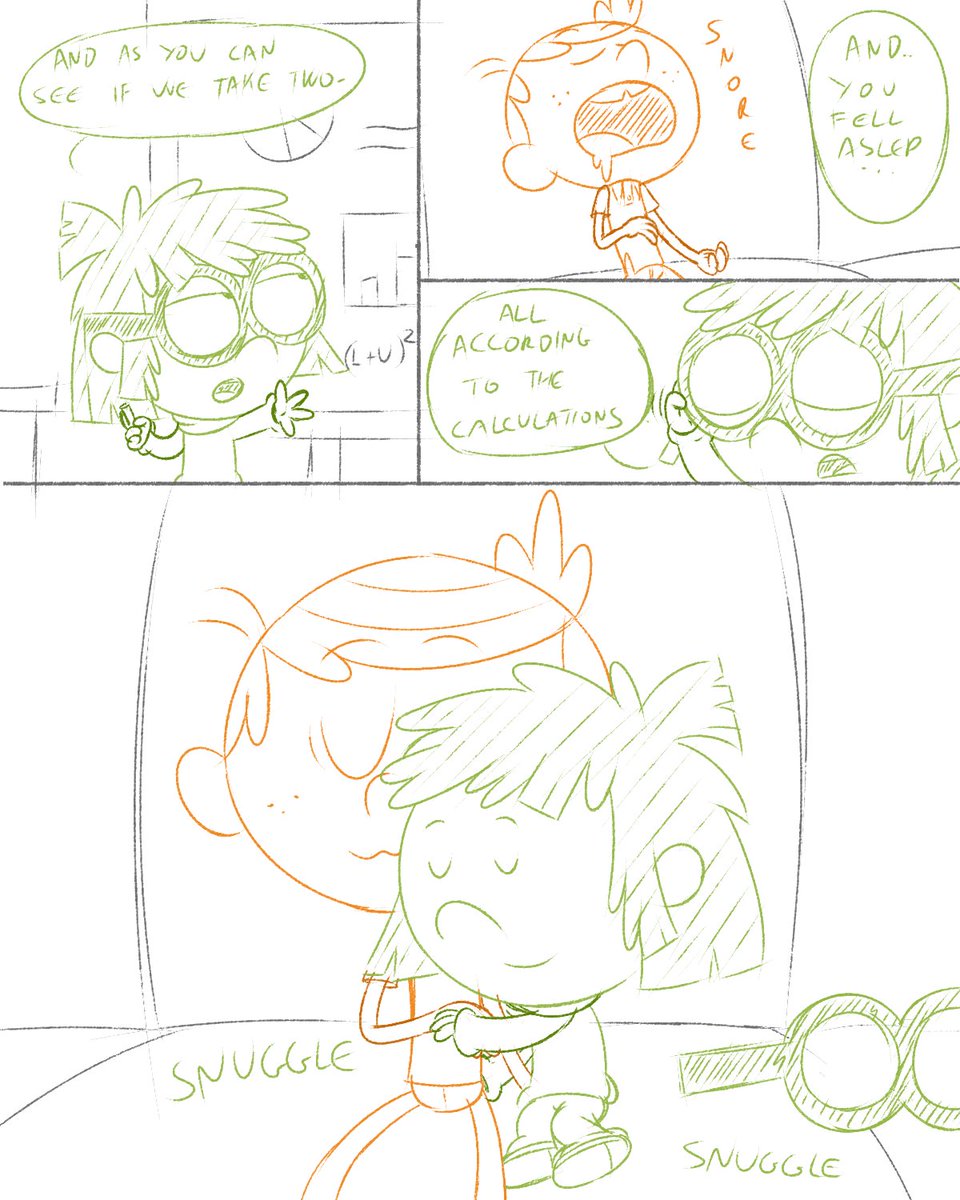 A Loud House sketch for <a href="/Jump_Jump_69/">JumpJump</a> on his special day.

Lisa gets the comfiest sleep in the house. Keep them coming, keep kicking, boy.