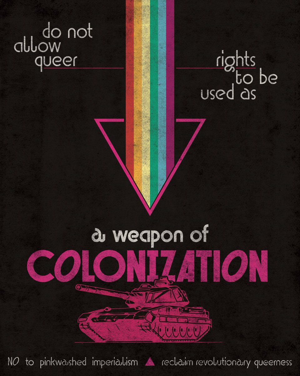 <a href="/AT5/">AT5</a> We kunnen geen pride vieren onder de vlag van een bezettingsmacht die lukraak tienduizenden mensen afslacht, hun cultuur in de as legt, hun voedsel en water ontneemt, mensen van hun land jaagt.