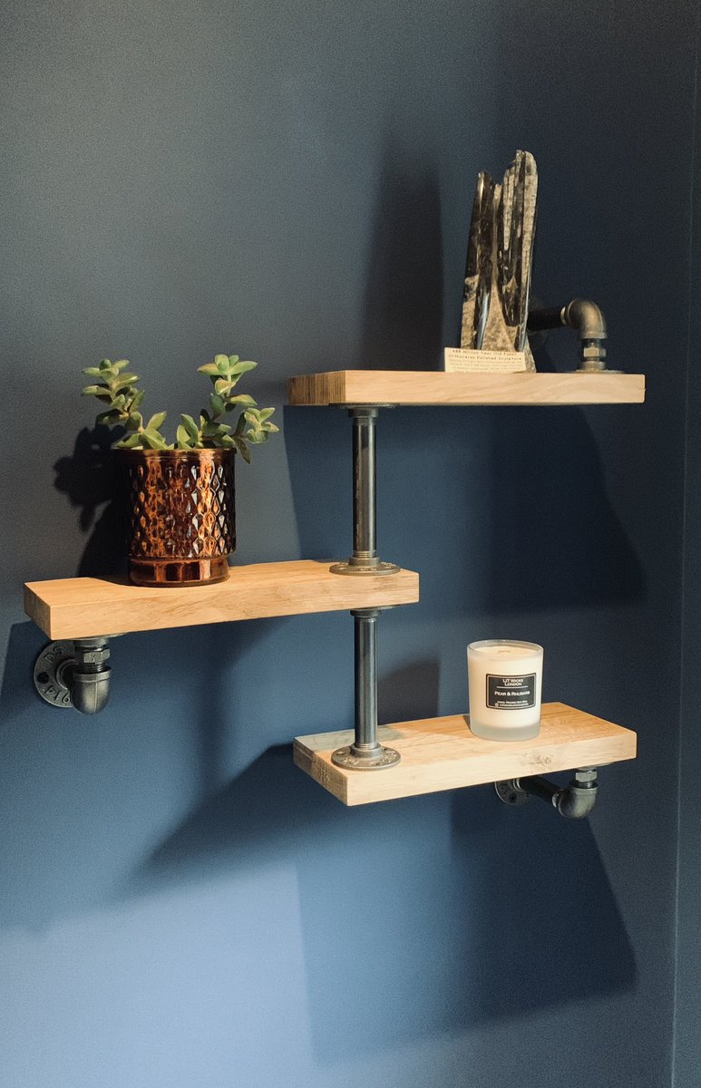 RichardGlazer's tweet photo. DIY project for the downstairs toilet. Saw something like it online and thought I’d give it a go. https://t.co/LcQF0oMURD