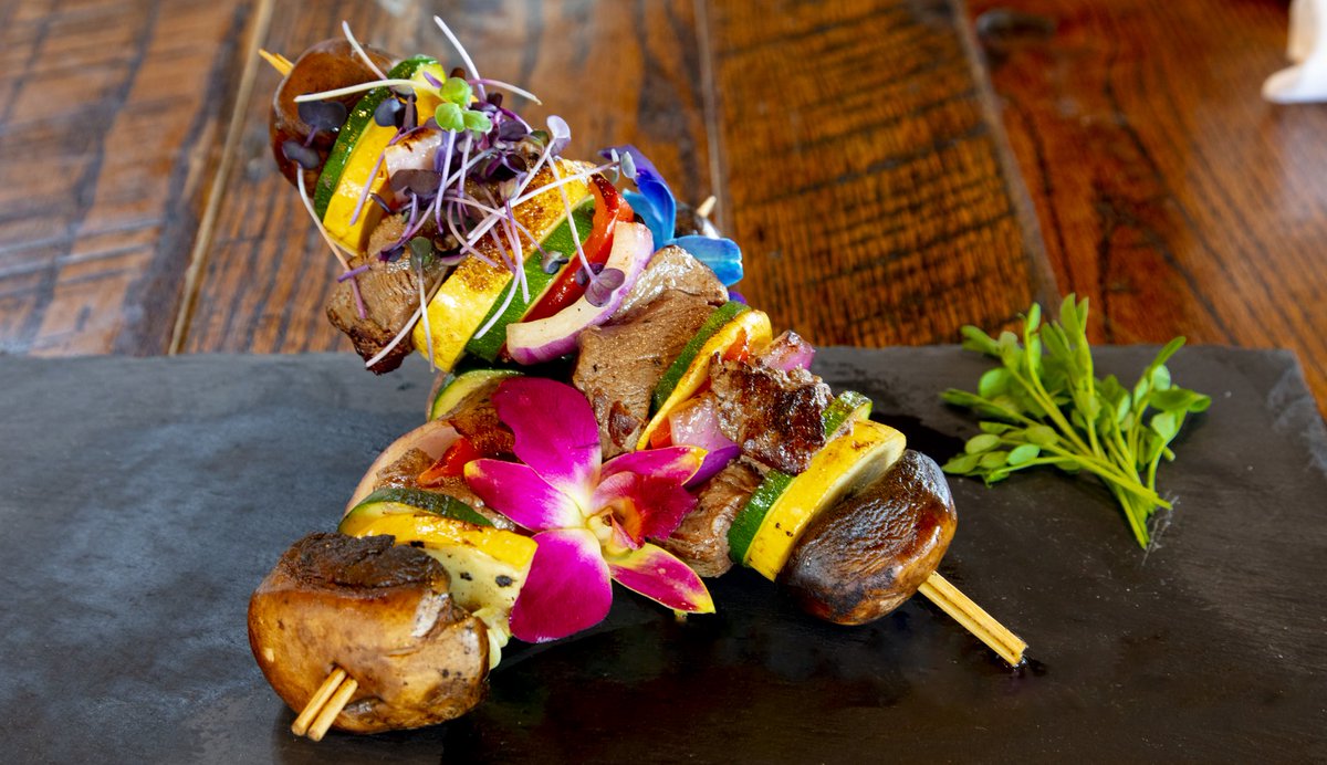 National Kebab Day: Get ready to have an elk-cellent time with some skewer-iffic eats😋 #montalucewinery #lumpkin