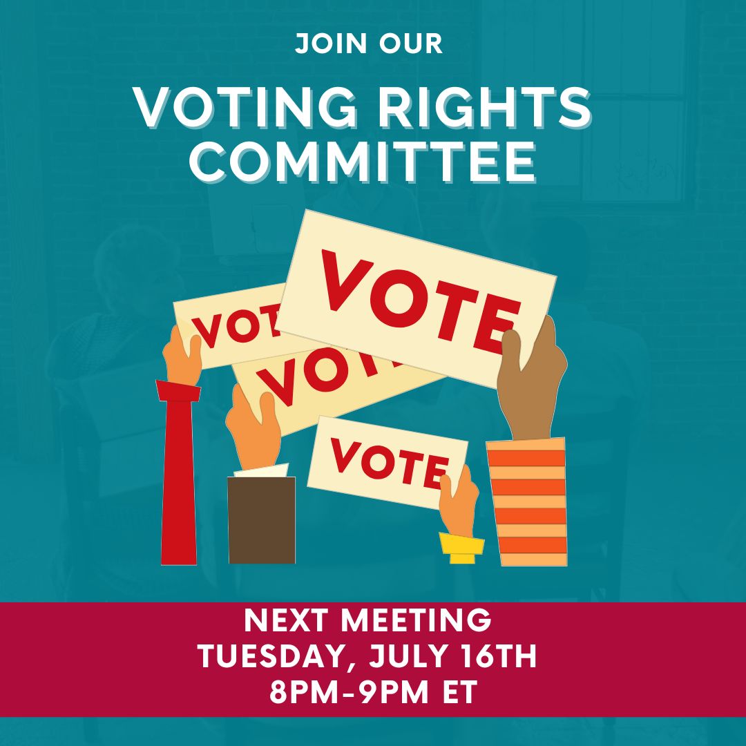 The People (@thepeopleorg) on Twitter photo Are you passionate about making sure voters are engaged, informed, and have everything they need to cast their ballot? Join the Voting Rights Committee Tues night (July 16th) 
Mtg info at thepeople.org/meetings-and-e… Are you passionate about making sure voters are engaged, informed, and have everything they need to cast their ballot? Join the Voting Rights Committee Tues night (July 16th) 
Mtg info at thepeople.org/meetings-and-e…