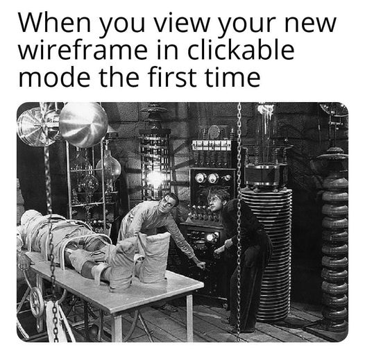 uxphile's tweet photo. #uxmemes #uxphile #memefortheday #uxdesign https://t.co/aX0qCD1tiR