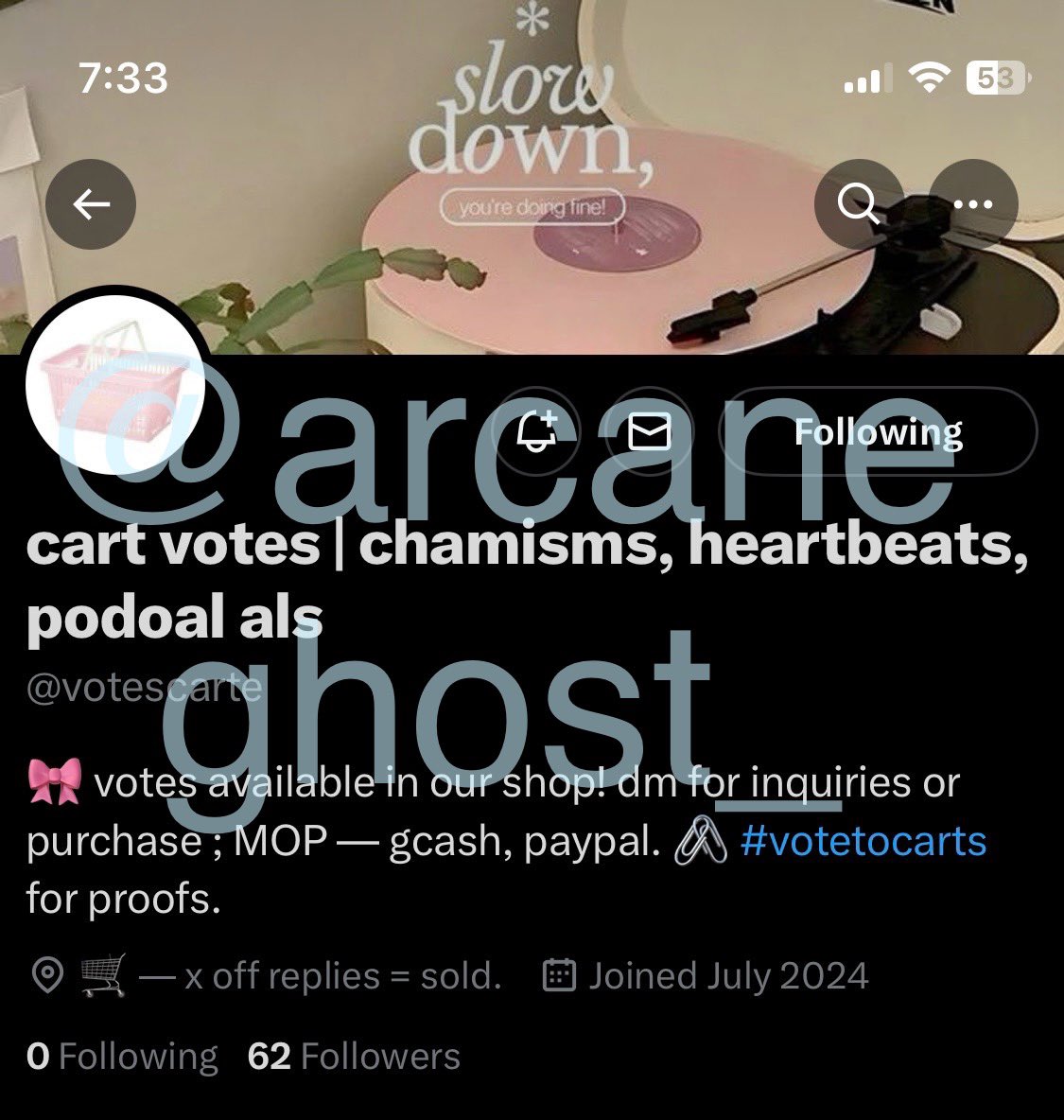 arcaneghost4L's tweet photo. @deukae2004 proof

HARDER DEEPER FASTER VOTE #Dreamcatcher #드림캐쳐  #VirtuouS_Dreamcatcher https://t.co/gNZNLFZ0a5