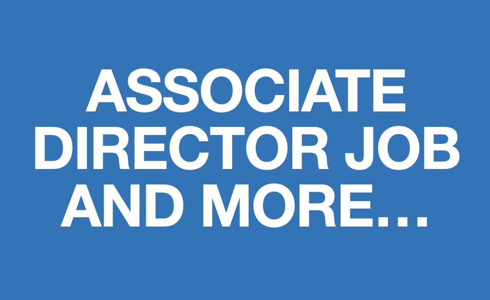 A great week for directors, with Assistant and Associate Director positions at <a href="/BirminghamRep/">The Rep</a> and <a href="/ClwydTweets/">Theatr Clwyd</a>  more info here conta.cc/3zFiaSb