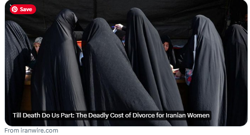 FoaadHaghighi's tweet photo. #MarziehGholampour  a woman seeking escape from an #UnhappyMarriage  paid the #UltimatePrice  for her desire for freedom.
On July 6, her life was cut short by her husband's gunshots, a scene witnessed by their child.
The incident is part of a trend in Iran, where women's lives are at risk for wanting to end their marriages.
One of the relatives of Marzieh, from Bojnord, Khorasan, reports that she was shot dead by her husband.
Marzieh is one of many women who have lost their lives in the past four months for not wanting to continue living with their husbands and for using the legal channels available in the judicial system of the Islamic Republic for separation and #Divorce ... 
#WomensRightsAreHumanRights  #WarOnWomen 
https://t.co/ljtXalWhmp
