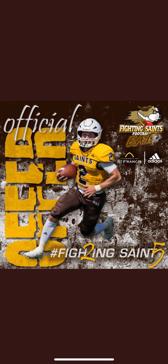Ty Dykes (@tydykes) on Twitter photo After a great conversation with <a href="/CoachStekala/">Dan Stekala</a> I am proud to say I have received an offer to continue my academic and athletic career at <a href="/USFSaintsFB/">Fighting Saints Football</a>! <a href="/JcurryJoe/">Joe Curry</a>
#offer #EAT After a great conversation with <a href="/CoachStekala/">Dan Stekala</a> I am proud to say I have received an offer to continue my academic and athletic career at <a href="/USFSaintsFB/">Fighting Saints Football</a>! <a href="/JcurryJoe/">Joe Curry</a>
#offer #EAT