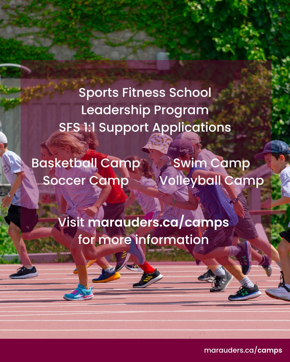 Summer 2024 has been a fun one so far! 
Our camp registration is still open for families to register🙌 
Give your athletes a fun and active summer with over 30 sports to choose from in our Sport Fitness School⚽️🏀🏉