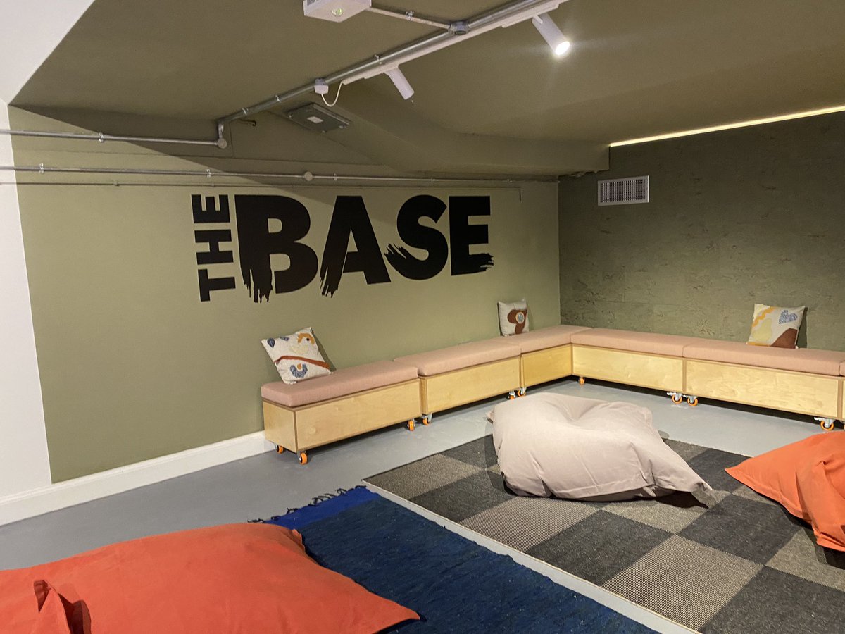 NSTCLion's tweet photo. Some of the team visited @PortsmouthGhall this evening, for the opening of #TheBase. A dedicated creative space for young people in #Portsmouth. 

Excited for the potential this presents to cadets &amp; young people involved in music locally. 

#YoungPeople #Music #Creative @NTCHQ https://t.co/ZGv4J8e1wj