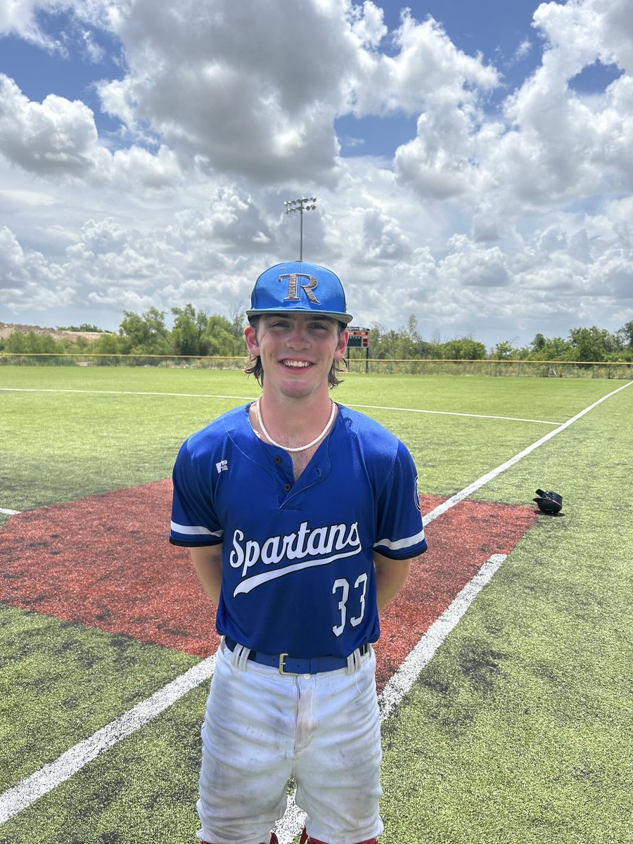 FiveToolSTX's tweet photo. F: @trpdbaseball Spartans 17/18 9, STX Sticks 5. 
PoG: Noah Gregory 3-3, 2 2B, 2RBI, 2R https://t.co/qwAd5gSeVX