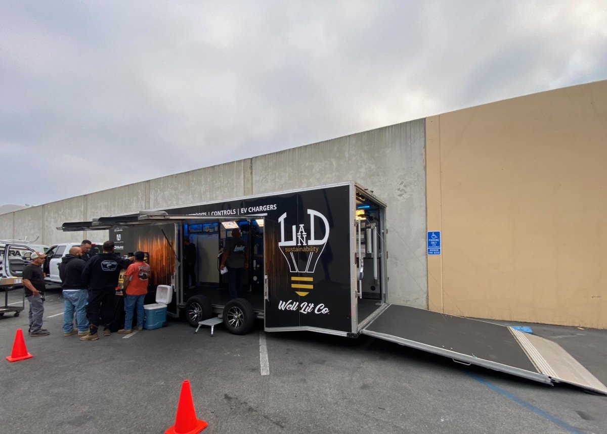 CEDBayArea's tweet photo. Our LanD Counter Day was a success ✅

There were lighting demos, EV chargers, and breakfast to kickstart the day!

#LanD #lighting #evcharging #cedbayarea https://t.co/UPInIhnoHq