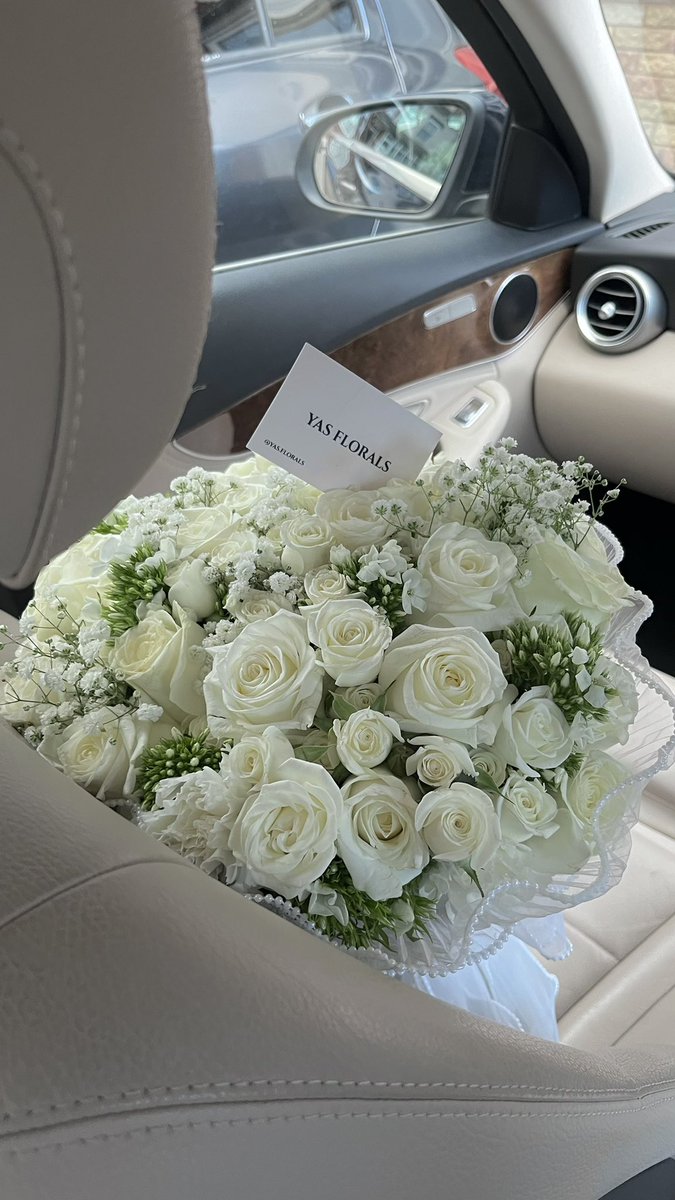 white roses