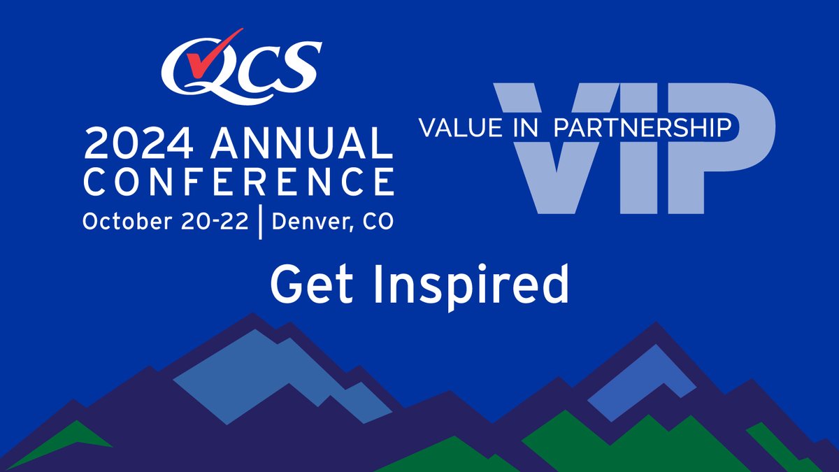 qcs_purchasing's tweet photo. Discover a wellspring of inspiration at the QCS Annual Conference in Denver, Colorado! Mark your calendar for October 20 - 22 and join us at The Hilton Denver City Center for a transformative experience brimming with inspiration and knowledge-sharing.

https://t.co/z9vtZuSoaP https://t.co/yHByG7h0Oh