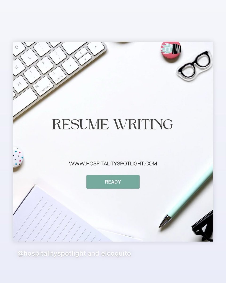 HospitalitySpot's tweet photo. 🚀 Elevate Your Career with Our #ResumeWriting Services! 🚀
🔹 Executive 🔹 Mid Career 🔹 Early Career
Stand out in the job market with a tailored resume that highlights your strengths. Contact us today! #CareerGrowth #JobSearch #ProfessionalResumes #CareerAdvancement https://t.co/mEHD5JBP4P