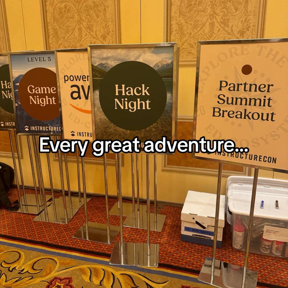 Instructure's tweet image. It’s time to say: see you next year! 🎉✨ #INSTCon24 was incredible, thank you to everyone who attended.