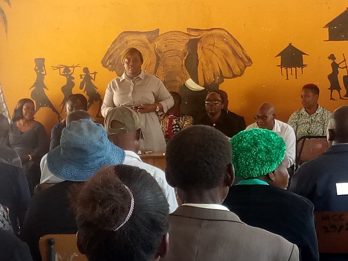 BingaResidents's tweet photo. Binga RA participated in the parliamentary portfolio committee public hearing on the Parks and Wildlife Amendment Bill held at Manjolo Drop-in Centre on 12 July 2024.  This bill comes in as a response to Binga RA position paper on the Human Wildlife Conflict. @ActUbumbano https://t.co/YvnPmWHuUA