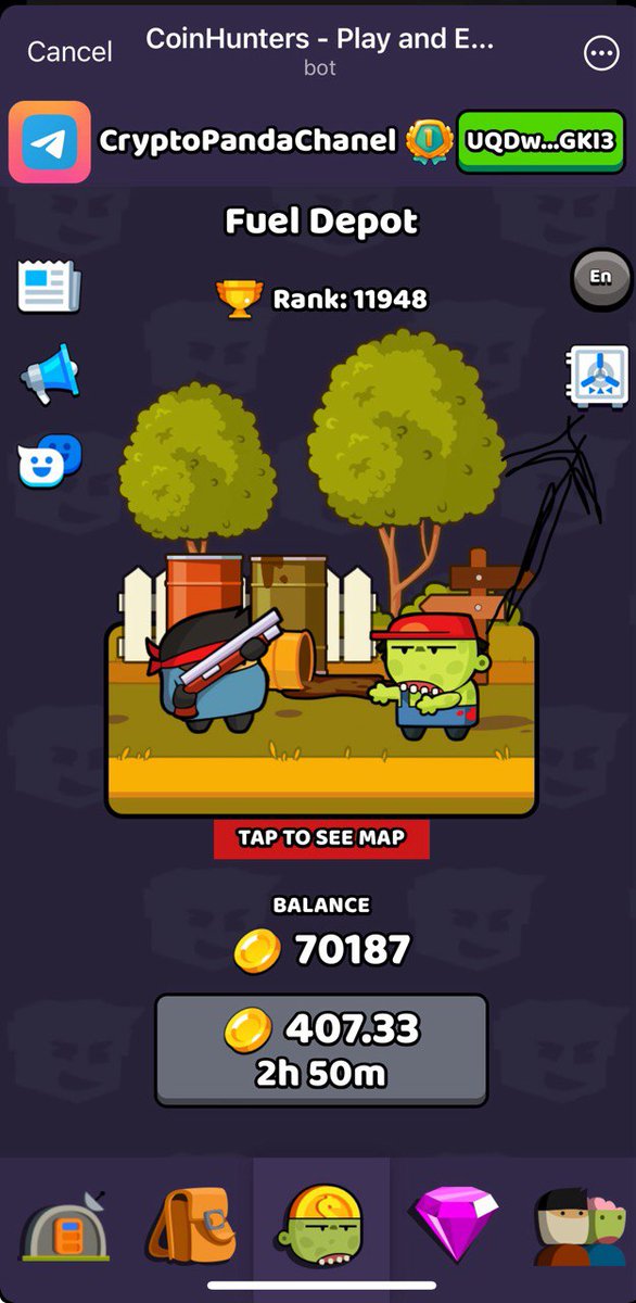 CryptoPandaCP's tweet image. ☄️12.07 Secret Code for #CoinHunters 

  ☄️ CoinHunters (t.me/CoinHuntersGam…)

t.me/cryptopandaCP