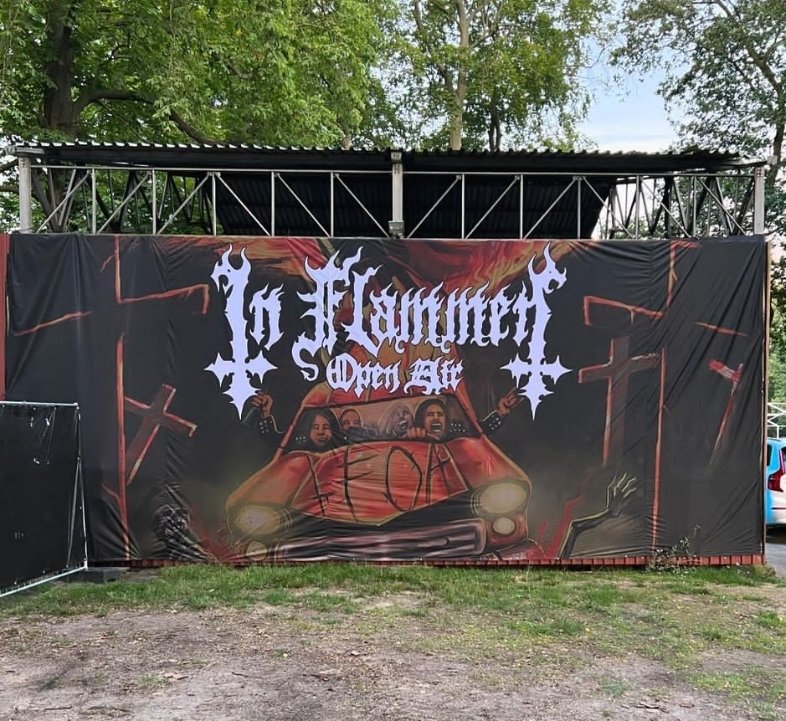 ππ¨π‘πππ π₯π’π§ (@junglerotband) on Twitter photo We have arrived! Got the night off hanging at In Flammen Open Air The party starts tonight, checking out <a href="/DesertedFear/">DESERTED FEAR</a> <a href="/officialND/">Napalm Death</a> <a href="/shapeofdespair/">;</a> <a href="/Krisiun/">Krisiun</a> and we are ready to CRUSH tomorrow at 6:40pm! We have arrived! Got the night off hanging at In Flammen Open Air The party starts tonight, checking out <a href="/DesertedFear/">DESERTED FEAR</a> <a href="/officialND/">Napalm Death</a> <a href="/shapeofdespair/">;</a> <a href="/Krisiun/">Krisiun</a> and we are ready to CRUSH tomorrow at 6:40pm!