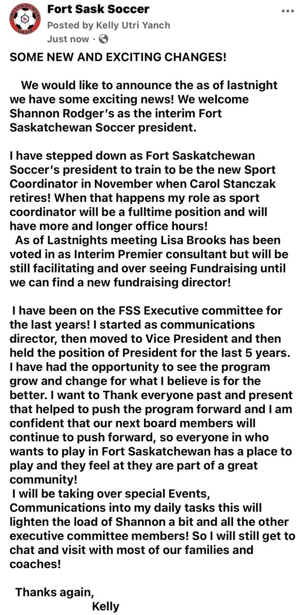 Fort Sask Soccer (@fortsasksoccer) on Twitter photo 