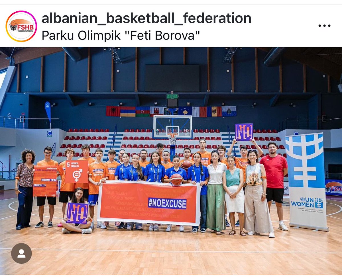 How aligned are your boundaries w/ your values?  
🏀W/ <a href="/unwomenalbania/">UN Women Albania</a> I was invited to talk today to representatives of European basketball teams U16 <a href="/FSHBasketbollit/">FSHB - Federata Shqiptare e Basketbollit</a> 
🎯Empowerment Self Defense teaches healthy interpersonal relationships &amp; gender equality. #hoopsagainstviolence
