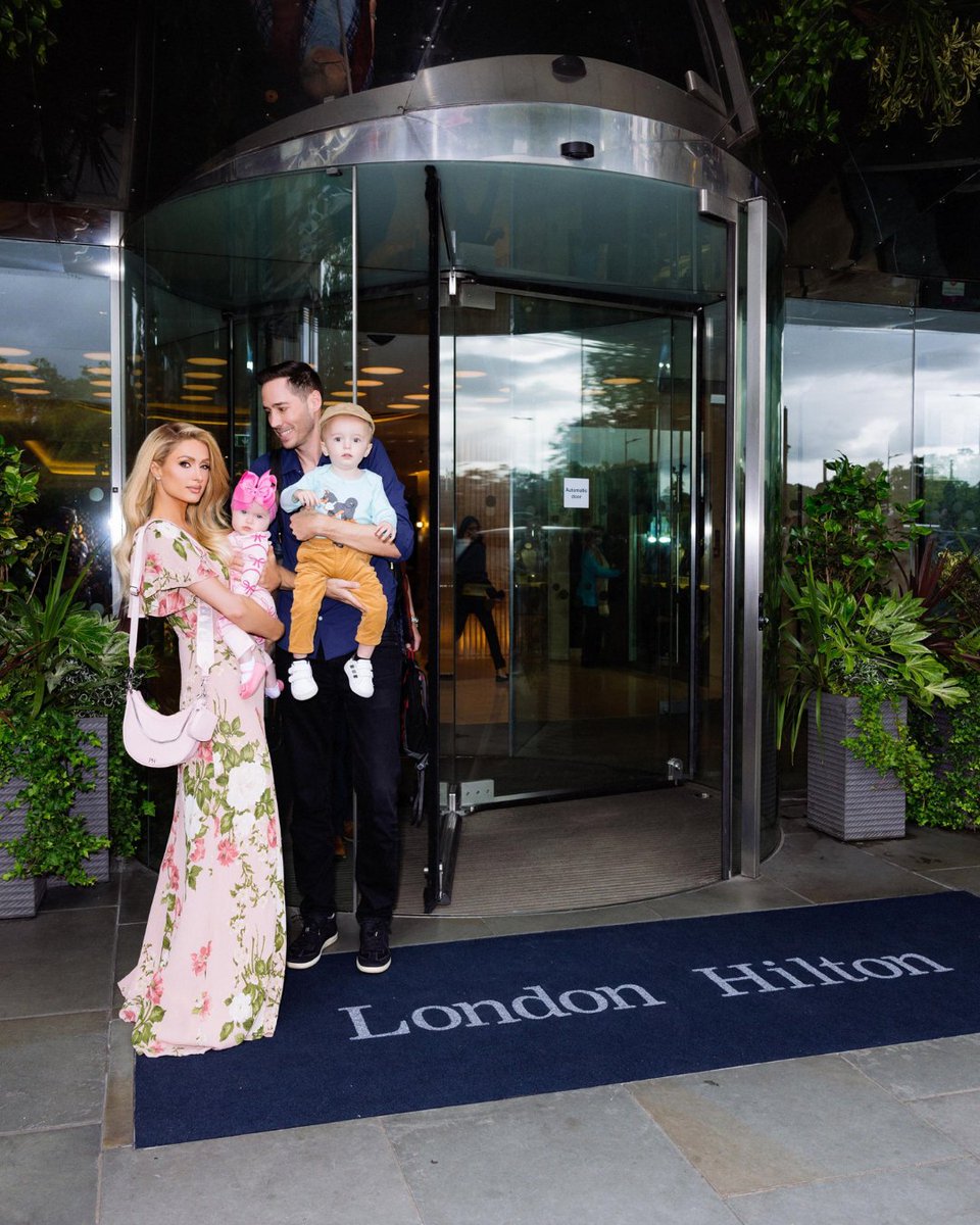 ParisHilton's tweet photo. London Hilton at The London Hilton! โจ๐ฌ๐ง Love being with my #CutesieCrew at Hilton, our home away from home๐ฅฐ๐ Hereโs to more unforgettable memories with my lil angel babies! โจ๐ถ๐ผ๐ถ๐ผ๐ #HiltonPartner #HiltonForTheStay https://t.co/k5Wop93Hpi