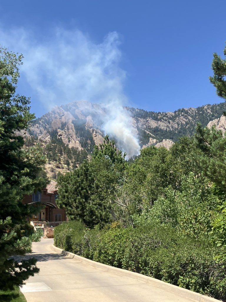 Boulder Fire near NCAR #Boulder #NCAR