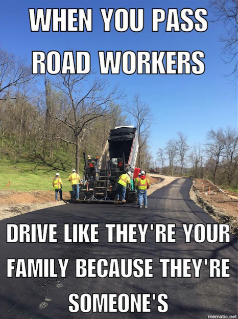 teamsters688's tweet photo. It's construction season, keep your eyes on the road and protect our roadside #Union brothers and sisters. #UnionFamily #UnionSafety https://t.co/wB91C3tDeJ