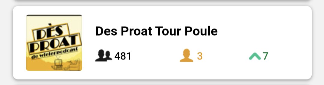 Shit is getting real.... <a href="/DesProat/">Dès Proat de Wielerpodcast</a> #tdf #scorito