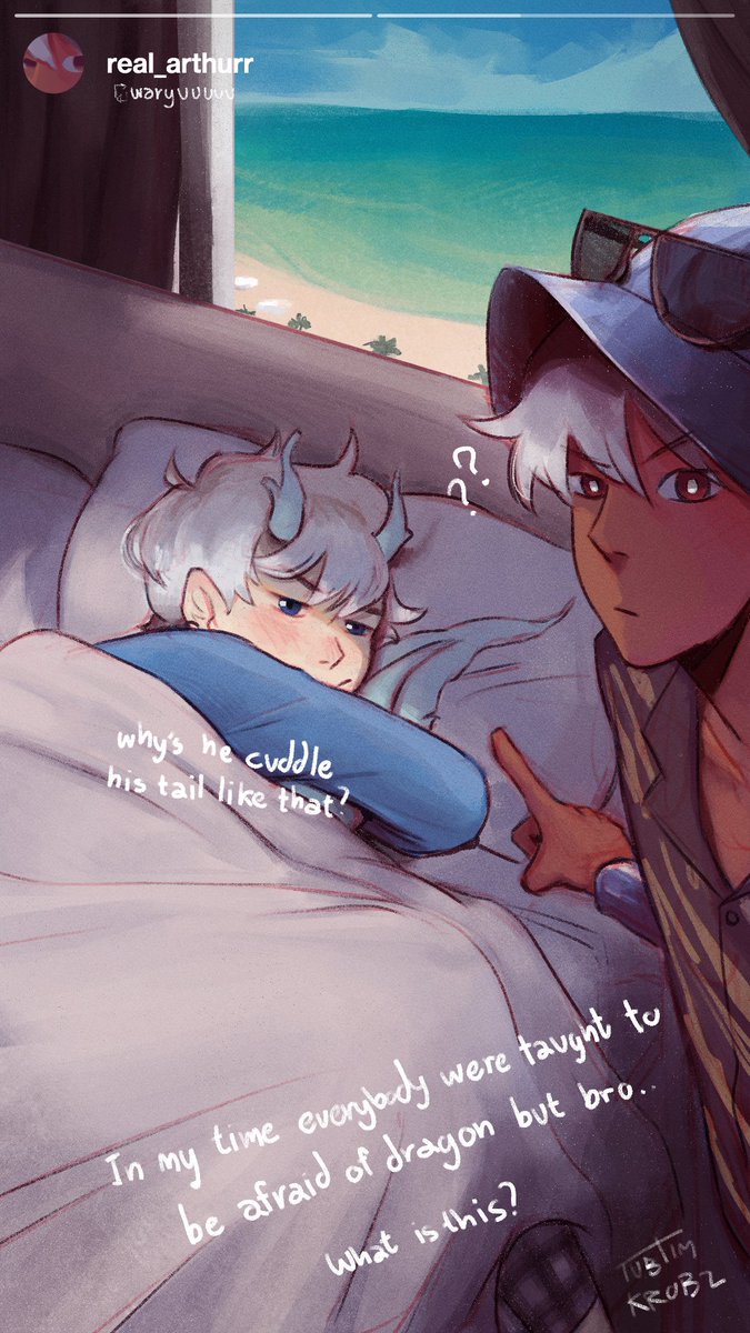 "In my time If he sleeps like this he won't survive this long."
Waryuu by Panther
#Artfight2024 #artfight2024seafoam