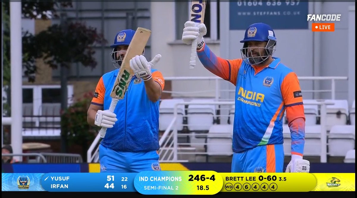 RaviranjanID's tweet photo. Phir Yaad Aa Gaya Wo Khubsurat Din ❤️🔥🙏

#WCL2024 #WCL #IfranPathan #YusufPathan @IrfanPathan @iamyusufpathan https://t.co/fL1bA2wxZT