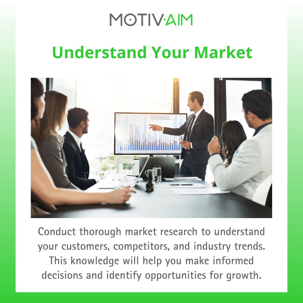 Motivaim's tweet photo. Blindfolded in business?   Market research is your guide dog!   It helps you understand your customers, competition, and industry trends.  Make informed decisions and sniff out growth opportunities with thorough research.   #MarketResearch #BusinessGrowth https://t.co/E8IKW5hz58