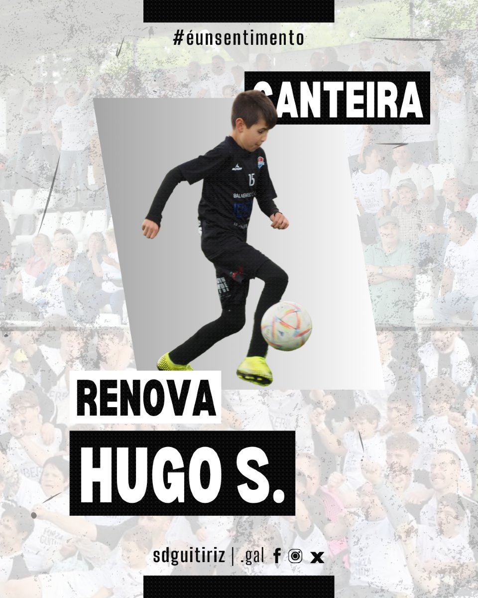 Marcos, Uxía, Pablo e Hugo Seijas tamén renovan! 💪⚽

Orgullosos do noso futuro!

#éunsentimento🤍