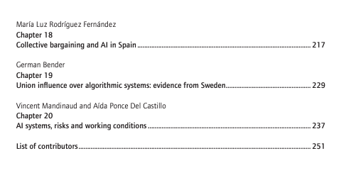 2/🤖
‘Artificial intelligence: labour and society’ gathers in one volume the work of 20+ researchers and academics to give an insightful overview of AI in society and various perspectives (global, environmental, technological, legal and labour).