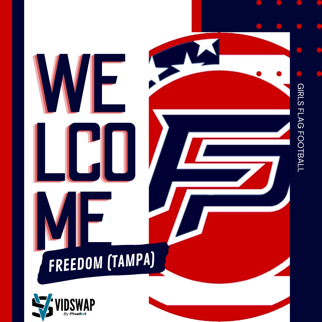 derrick_maddie's tweet photo. Excited to have @PatriotsFlagFB try out VidSwap for the upcoming season! #girlsflag #girlsfootball #girlsflagfootball https://t.co/iVMsfqVWFj