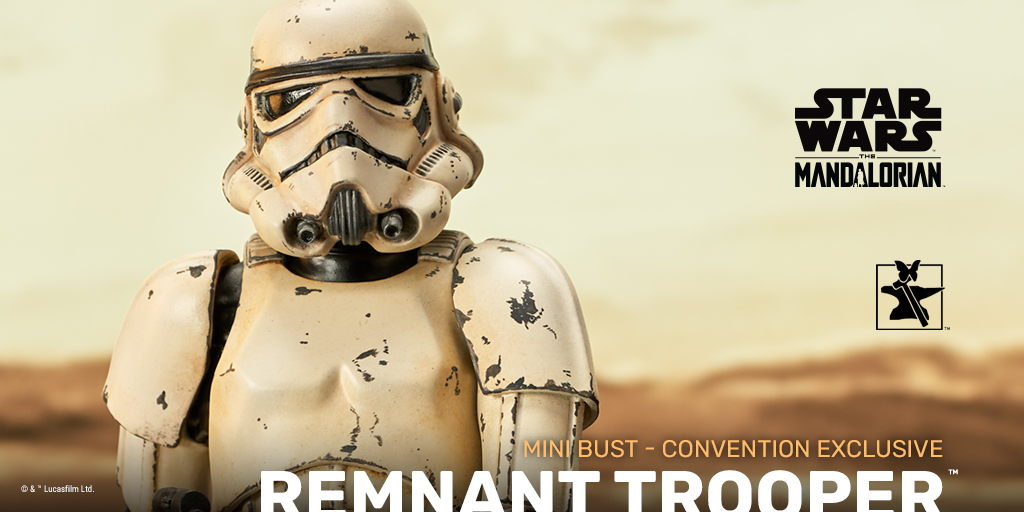 GentleGiantLTD's tweet photo. Battle-scarred, the Remnant Trooper is ready to sell their service to the highest bidder in our 1:6 scale Mini Bust! Available to order for Premier Guild Members at https://t.co/qE2rqdzQJX
#MiniBust #PremierGuild https://t.co/sZLf3sxVjd